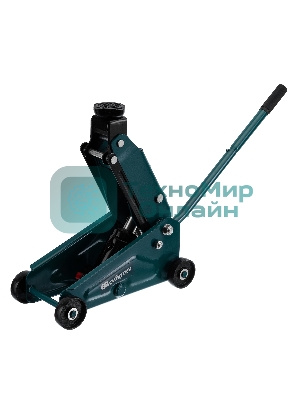 Домкрат гидравлический подкатной Сибртех 2,5 т, 148-387 мм