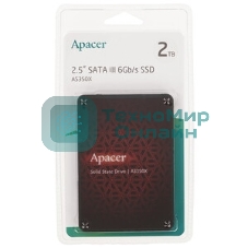 Накопитель SSD Apacer AS350X Panther, 2Tb, SATA III, 2.5