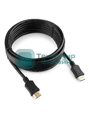 Кабель Cablexpert HDMI CC-HDMI4L-15, 19M/19M, v2.0, серия Light, позол.разъемы, экран, 4.5м, черный, пакет