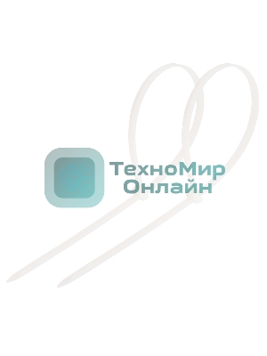 Хомут-стяжка кабельная нейлоновая Rexant 450 x4,8 мм, белая, упаковка 100 шт.