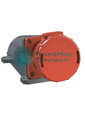 Розетка IEK PSR12-063-5 135 стационарная 3Р + РЕ+ N 63А 380В IP54 IEK