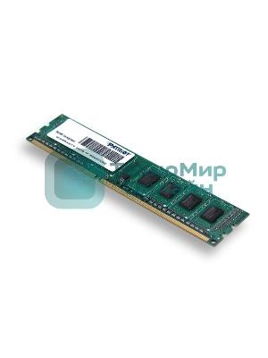 Оперативная память Patriot, DDR3, 4GB (1x4 GB), 1600 MHz, CL11, DIMM