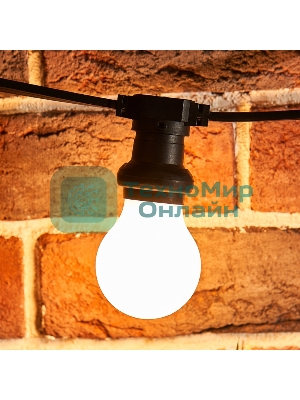 Лампа светодиодная филаментная Rexant Груша A60 11.5 Вт 1320 Лм 2700K E27 матовая колба