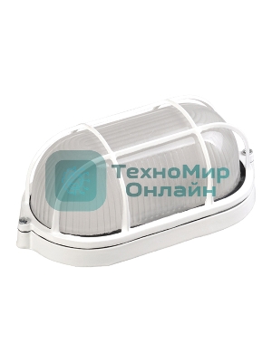 Светильник IEK LNPP0-1202-1-100-K01 НПП1202 белый/овал с реш. 100Вт IP54 IEK