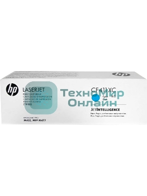 Картридж лазерный контрактный HP 410X Contractual High Yield Голубой Original LaserJet Toner Cartridge