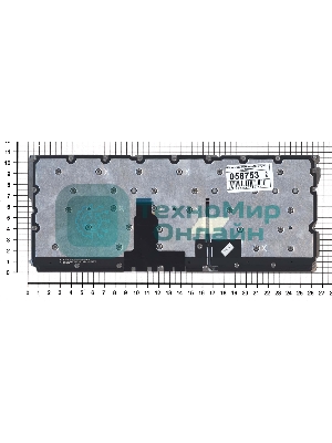 Клавиатура для ноутбука Lenovo Yoga 900S-12ISK, серебристая без рамки с подсветкой