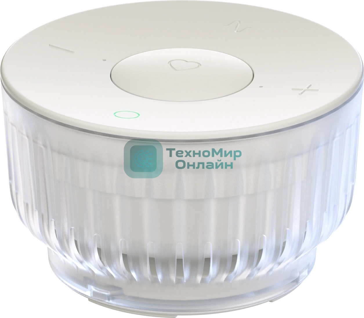 Умная колонка SBER Boom Mini 2, 5Вт, компактная, 1 динамик, GigaChat, Magnetic Sound, Мультирум, Детектор шума, Wi-Fi, Bluetooth 5.0, Салют, серый