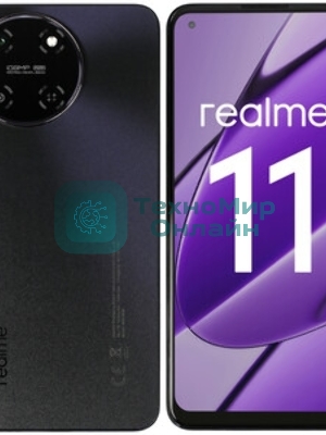 Дисплей для Realme 11 4G (RMX3636) в сборе с тачскрином черный orig lcd