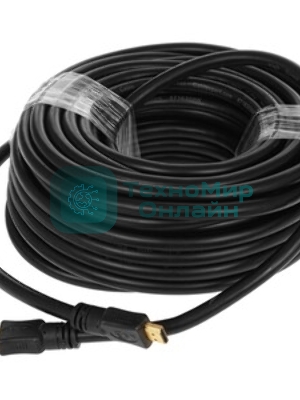 Кабель Cablexpert mDP-HDMI, 20M/19M, 1.8м, черный, позол.разъемы, пакет (CC-mDP-HDMI-6)