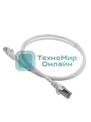 Патч-корд LANMASTER LSZH FTP cat.5e, 10 м, серый
