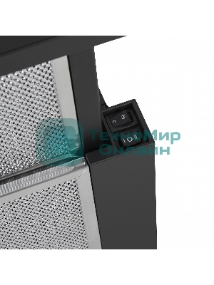 Вытяжка встраиваемая Maunfeld VS Light 60 черный, 60 см, 520 куб. м/ч, 56 дБ