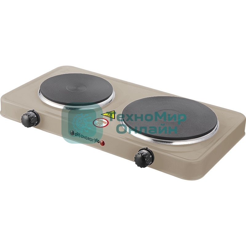 Электроплитка Energy EN-903E 1000+1500Вт Ф155+185мм чугун