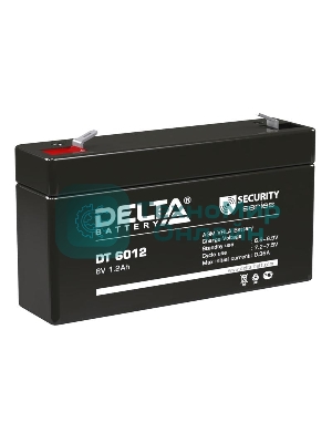 Батарея для ИБП Delta DT 6012 (6V, 1.2Ah)