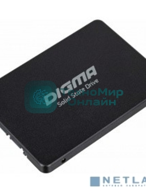 Накопитель SSD Digma Run Y2, 128Gb, SATA III, 2.5