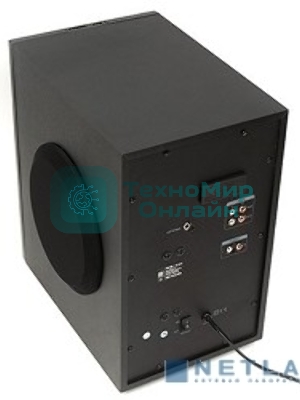 Акустическая система Dialog Progressive AP-230 BLACK акустические колонки 2.1, 35W+2*15W RMS, Bluetooth, USB+SD reader