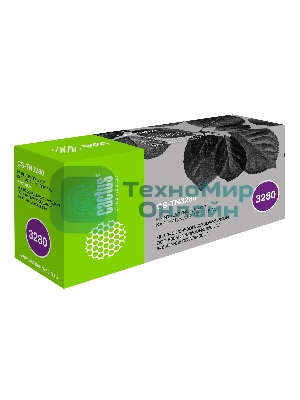 Картридж лазерный Cactus CS-TN3280 черный (8000 стр.) для Brother DCP-8085/8085DN/HL-5340/5340D/5350/5350DN/5370/5370DW/MFC-8880/8880DN