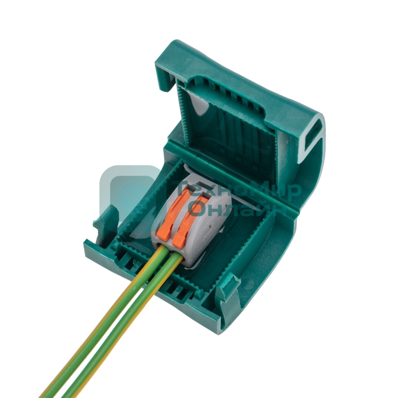 Коробка влагозащитная гелевая для клемм Rexant СМК 2-проводных