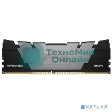 Оперативная память Kingston Fury Renegade, DDR4, 32GB (1x32GB), 3200MHz, CL16, DIMM, с радиатором, черный