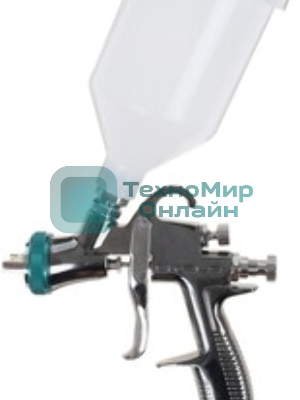 Краскопульт пневматический Stels ag 950 lvlp 57367 профессиональный гравитационный