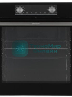 Духовой шкаф электрический Gorenje BOX6737E01BG черный, встраиваемый