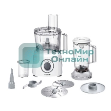 Кухонный комбайн Bosch MCM3200W, 800 Вт, 2 скорости, чаша 2300 мл.
