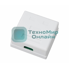 Рoзетка комбинированная внешняя Rexant, RJ-45(8P-8C) + RJ-11(6P-4C), UTP неэкранированная