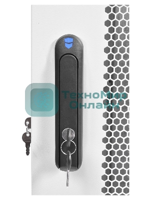 Шкаф телекоммуникационный напольный 42U (600x800) дверь перфорированная 2 шт. (3 места), ШТК-М-42.6.8-44АА