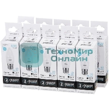 Лампа светодиодная Gauss Elementary 6Вт цок.: E27 свеча 220B 4100K св. свеч. белый ней. C37 (упак.: 10 шт)