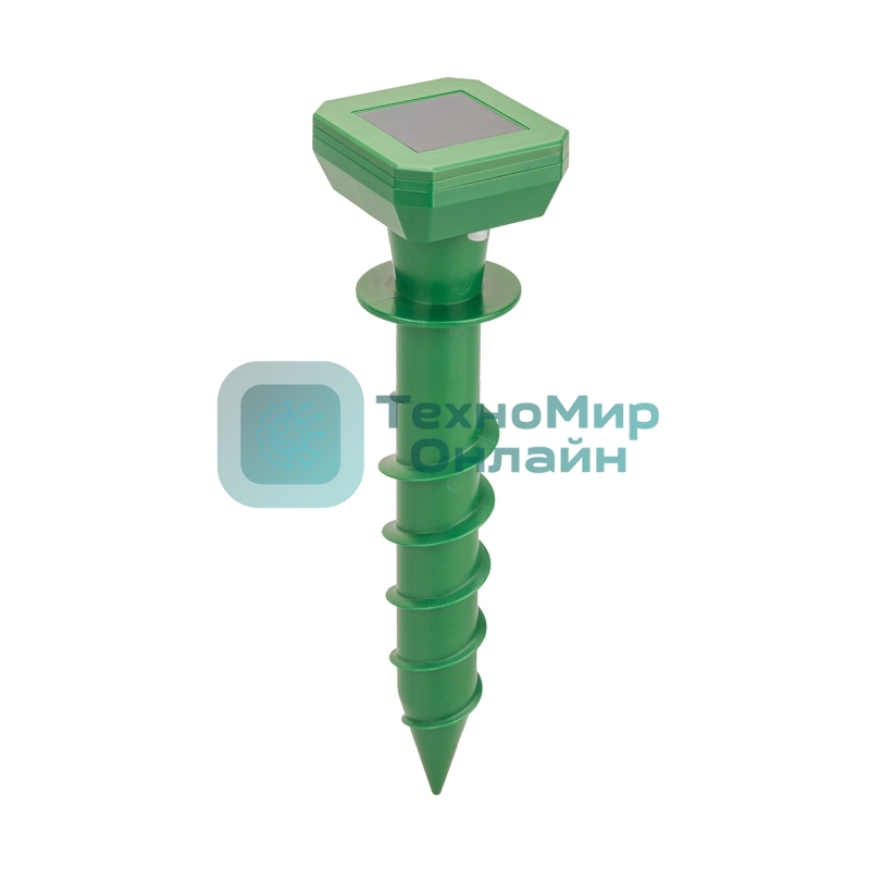 Отпугиватель кротов ультразвуковой R 25м SCREW на солнечной батарее ЧЕТЫРЕ СЕЗОНА