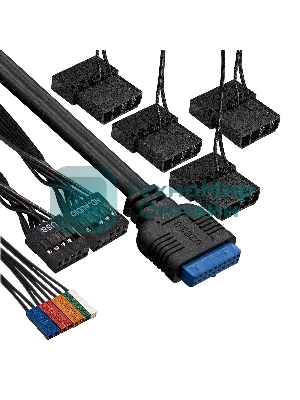 Компьютерный корпус Miditower ExeGate i3 BASE-NPX700 (ATX, БП 700NPX с вент. 12 см, с окном, 1*USB+1*USB 3.0, аудио, 4 вент. 12см с RGb подсветкой)