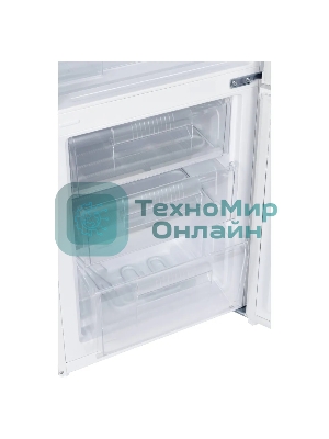 Холодильник Evelux FS 2220 W белый двухкамерный 188/64л морозилка снизу