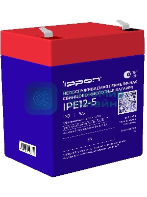 Батарея для ИБП Ippon IPE12-5, 12В, 5А·ч