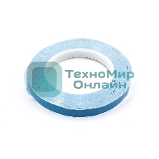синий двусторонний термоскотч 12 мм, 50 м