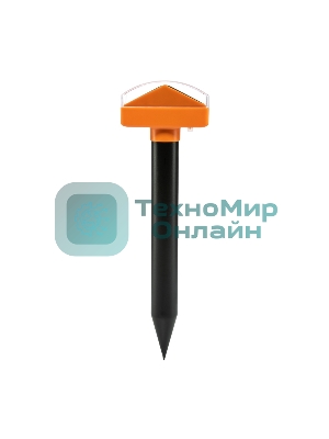 Ультразвуковой отпугиватель кротов R 25м, на 2 солнечных панелях с садовым фонариком ЧЕТЫРЕ СЕЗОНА