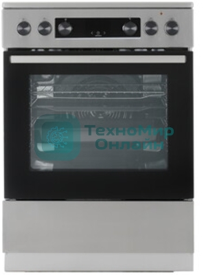 Плита электрическая Gorenje GECS6C70XC серебристый, конфорок 4 электрических, духовка 71 л, 60 см x 85 см x 60 см