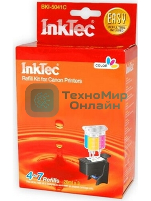 Чернила Canon CL-441/441CXL (InkTec) Y, 0.1л