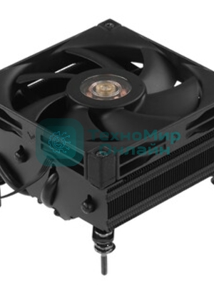 Кулер для процессора DEEPCOOL AN400 черный 92мм алюминий+медь 2900rpm 31db 4-pin 150W 52,5мм