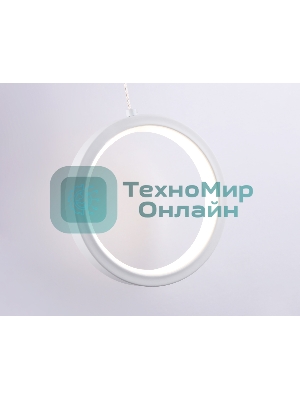 Настенный светодиодный светильник Ambrella light FL51651/1+1 WH/CH белый/хром 10W 4200K 500*227*90