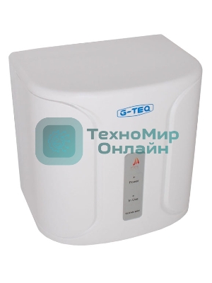 Сушилка для рук G-TEQ 8801 PW  1000Вт 45 м/сек скоростная