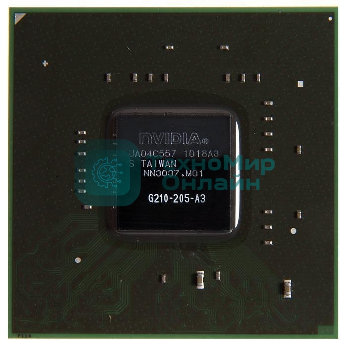 Чип GeForce G210, G210-205-A3