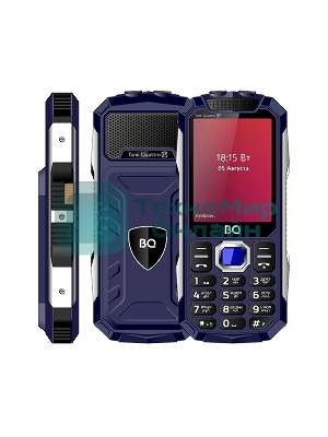 Мобильный телефон BQ 2817 Tank Quattro Power синий