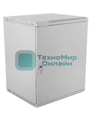 Шкаф телеком. настенный разборный 18U (600х650) дверь металл (ШРН-Э-18.650.1) (1 коробка)