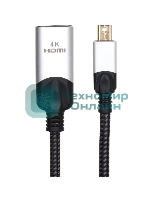 Адаптер miniDisplayPort(M) ---> HDMI(F) 0.15m 4K@60Hz VCOM