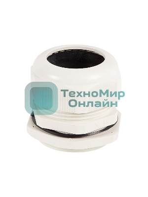 Кабельный ввод Rexant PG-48 (34-44мм) серый, комплект (1 шт/уп)
