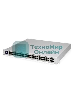 Коммутатор Ubiquiti UniFi USW-48-POE 4SFP 600W управляемый