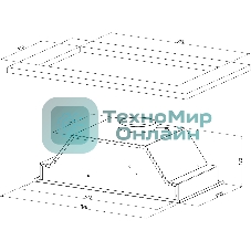 Вытяжка встраиваемая Kuppersberg Intouch 60 W белый, 54 см, 650 куб. м/ч, 41 дБ