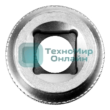 Головка торцевая удлиненная, 24 мм, 6-гранная, CrV, под квадрат 1/2