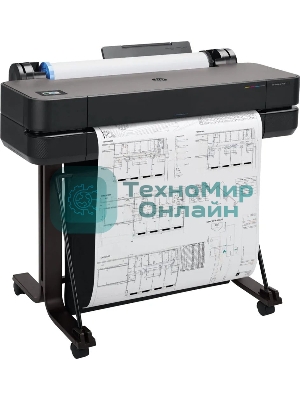 Плоттер струйный HP Designjet T630, A1, цветной, 24