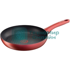Сковорода Tefal Character C6828375 круглая ручка несъемная (без крышки) красный (2100095439)