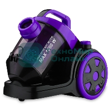 Пылесос Sakura SA-8312BP 1600Вт б/м HEPA фиол/черн